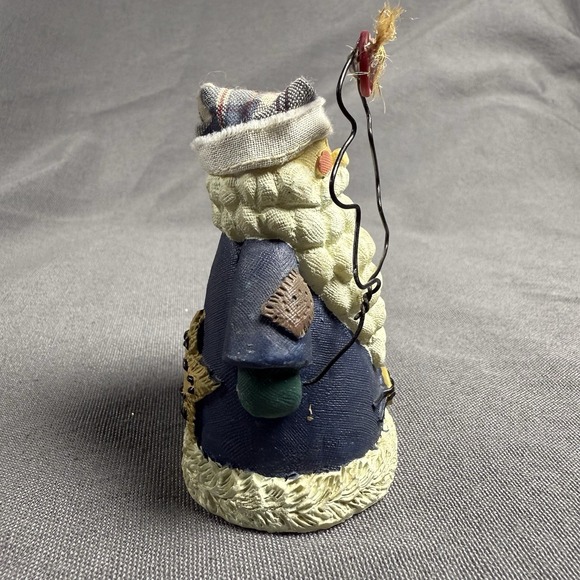 Vintage Santa Claus Figurine‎ with Tree Christmas Decoration - Picture 4 of 5